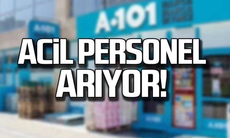 A101 Personel Alımı