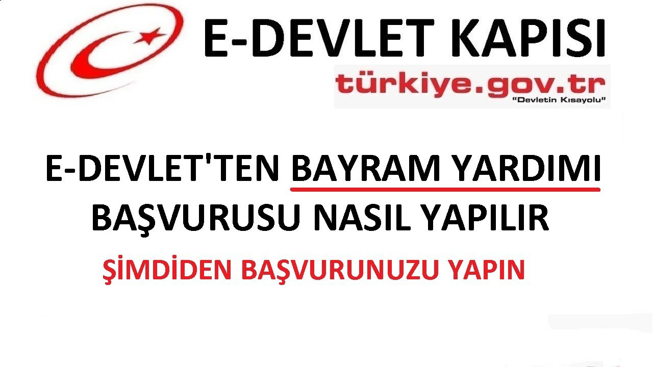 Bayram parası yardım başvurusu nasıl yapılır