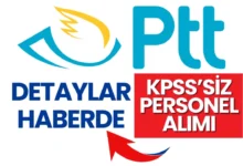 PTT Personel Alımı