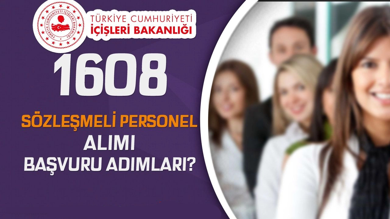 İçişleri Bakanlığı 4bSözleşmeli Personel Alımı Başvuru Yap