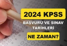 KPSS 2024 Başvuru Takvimi