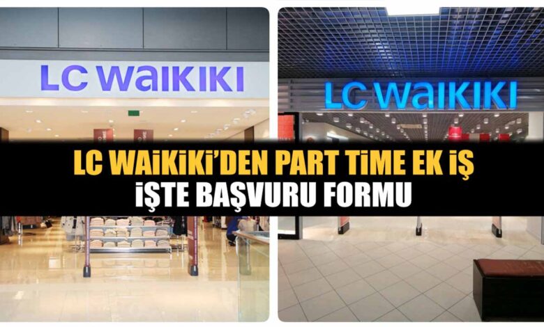 LC Waikiki 2024 İş Başvuruları