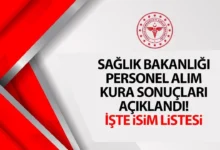 tc sağlık bakanlığı başvuru sonuçları