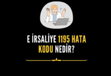 E İrsaliye 1195 Hata Kodu