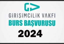 Girişimcilik Vakfı Burs Başvuru Yap 2024