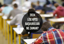 Lise Kpss Ne Zaman 2024 Başvuru Tarihi