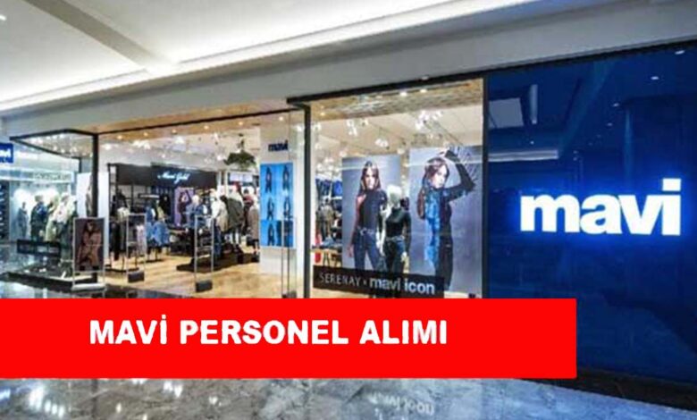 Mavi Personel Alımı