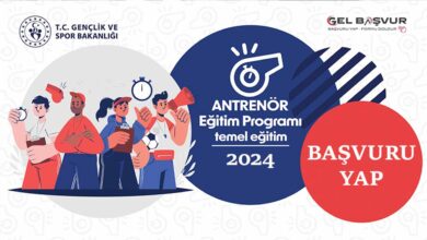 Temel Antrenörlük Eğitim Başvurusu