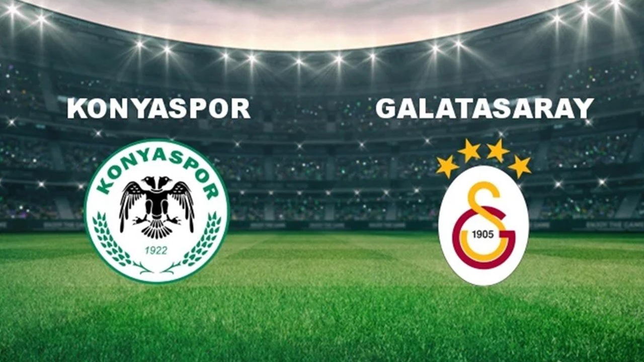 konyaspor - galatasaray maçı