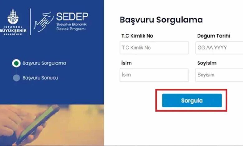 İBB yardım başvuru sorgulama