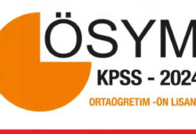 KPSS 2024 Ortaöğretim Başvuru Yap