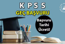 Kpss Lisans Geç Başvuru