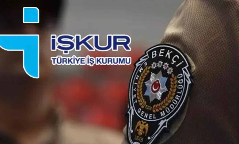 İşkur bekçi alımı başvurusu