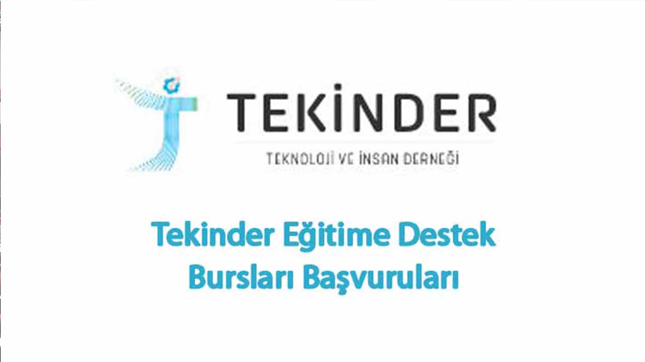 TEKİNDER Burs Başvurusu