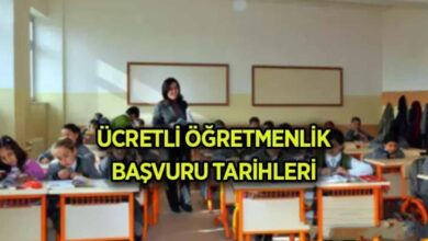 ücretli öğretmenlik başvuru