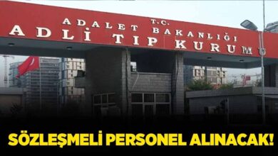 Adli Tıp Kurumu 80 Sözleşmeli Personel Alımı