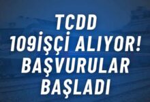 TCDD'den Yeni İstihdam Fırsatı