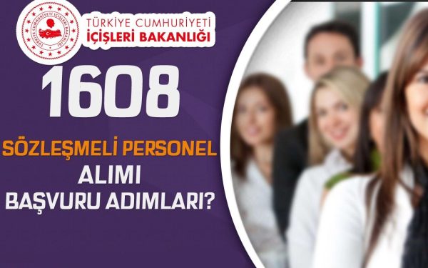İçişleri Bakanlığı 4/b Sözleşmeli Personel Alımı Başvuru Yap