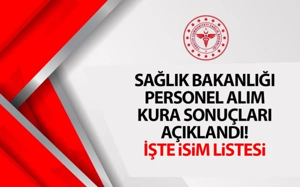 TC Sağlık Bakanlığı Başvuru Sonuçları Liste 2024